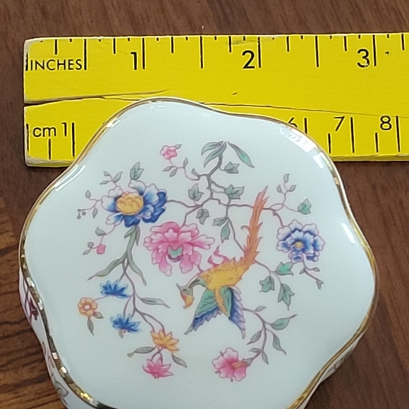 VINTAGE HAMMERSLEY ENGLAND TRINKET BOX - Picture 3 of 7